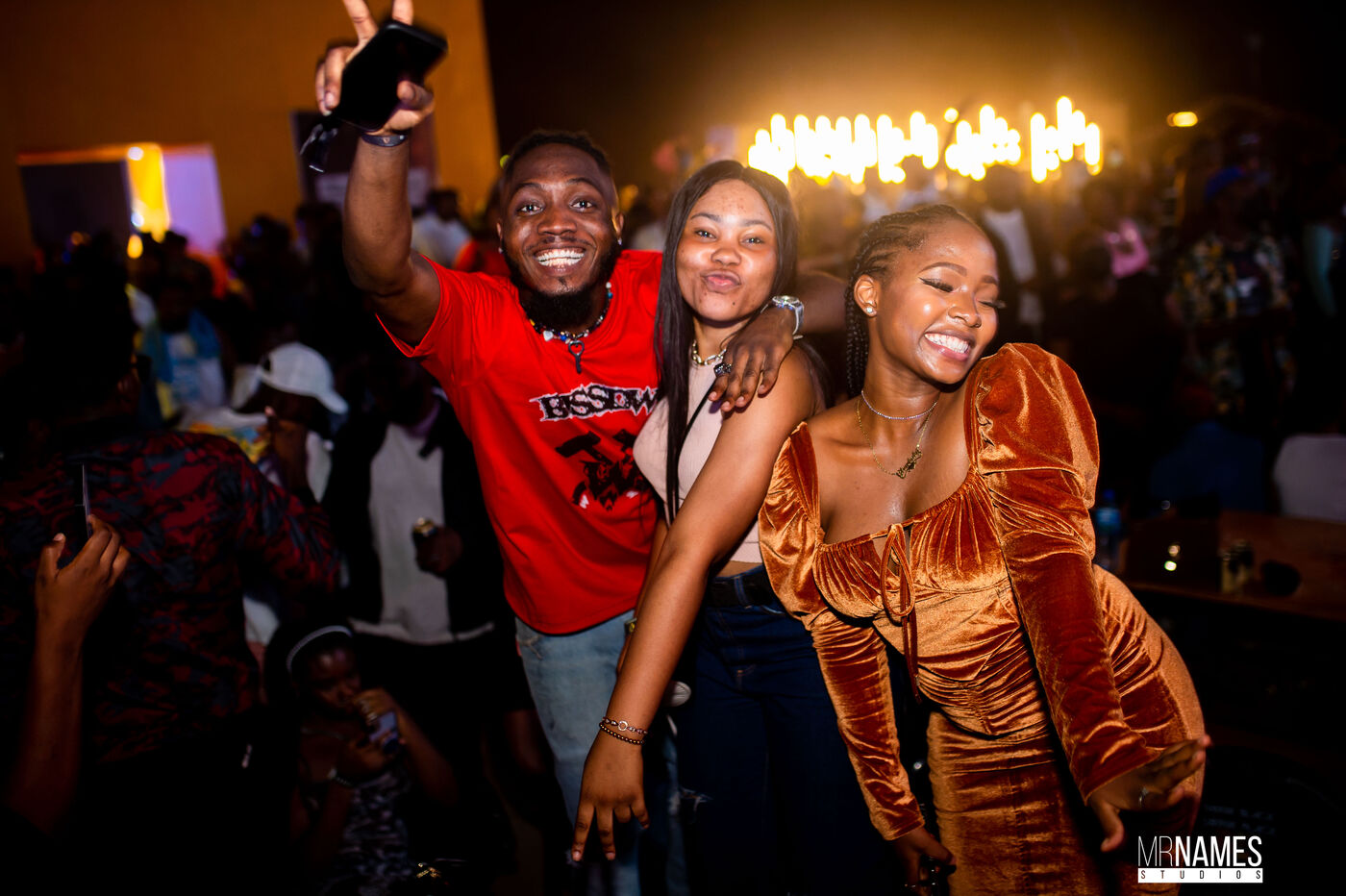 Guests at the Guinness Bright House activation, part of Festival of Lights